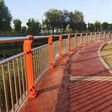 Bridge anti-collision guardrail