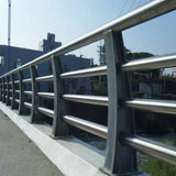 Bridge anti-collision guardrail